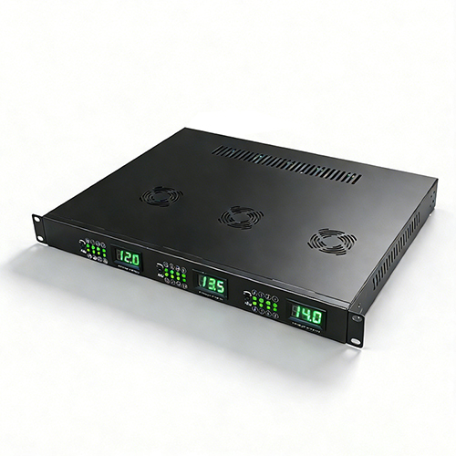 1U机架式集中电源 JP-1U120T 24路 DC12V 三区