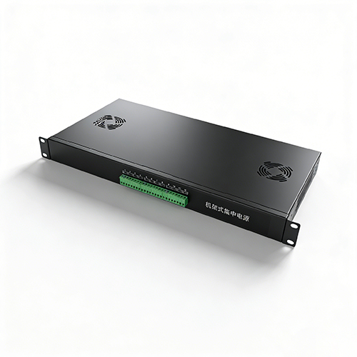 1U机架式集中电源 JP-1U100D（前出线）12路 DC12V